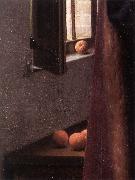 EYCK, Jan van Portrait of Giovanni Arnolfini and his Wife (detail) dfgj USA oil painting reproduction
